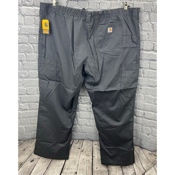 Carhartt Ripstop Boot Cut 8 Pocket Cargo Scrub Pants 3XL - Picture 2 of 6